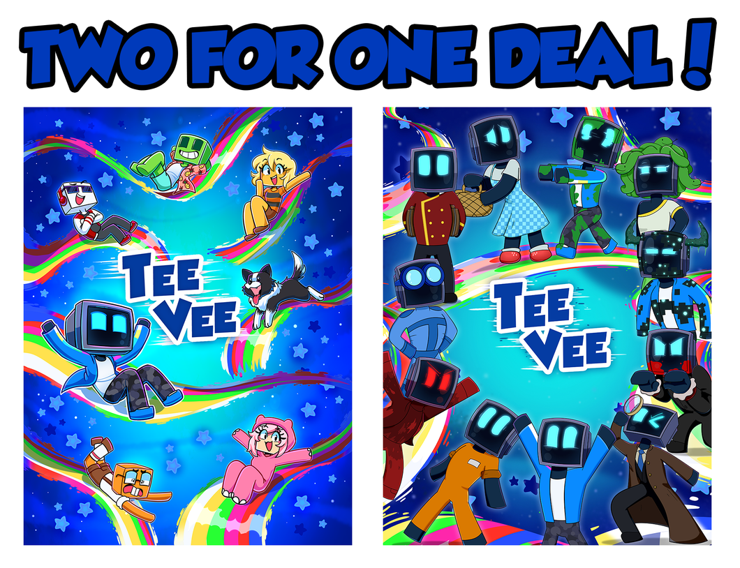 Two TeeVee Posters!